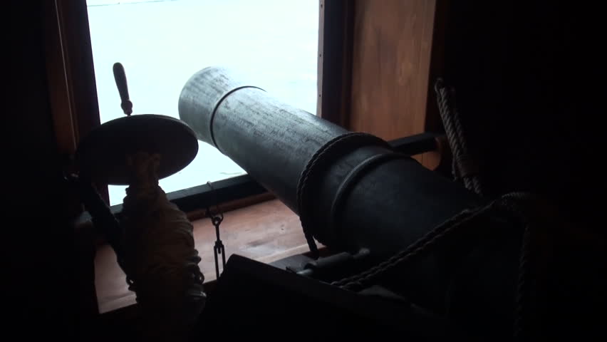 Canons of the Galleon Andalucia in Keelung.