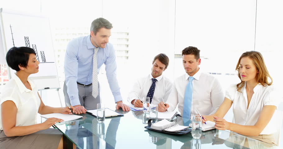 businessman speaking his staff during meeting Stock Footage Video (100%  Royalty-free) 5658383 | Shutterstock