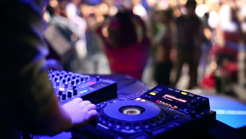 Dj Hands Work With Musical Video Stock A Tema 100 Royalty Free 5676062 Shutterstock
