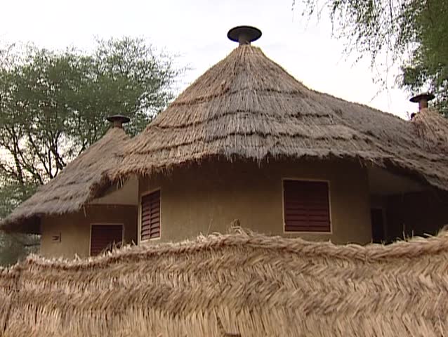 House from a town in the savanna of Chad