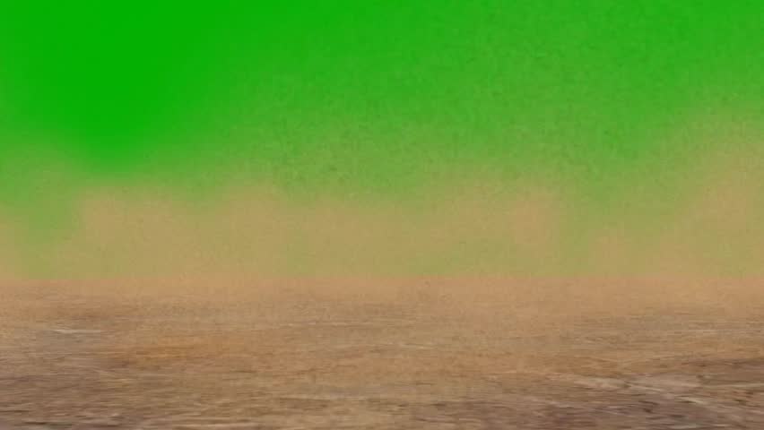 strong sandstorm in the desert Royalty-Free Stock Footage #5691068