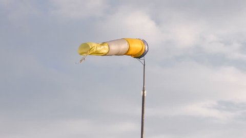 windsock moving from wind