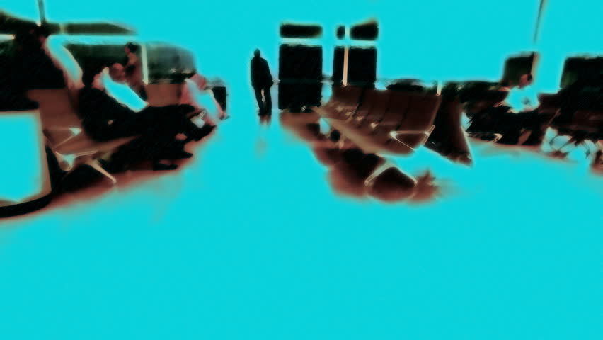 people inside terminal building, barcelona airport