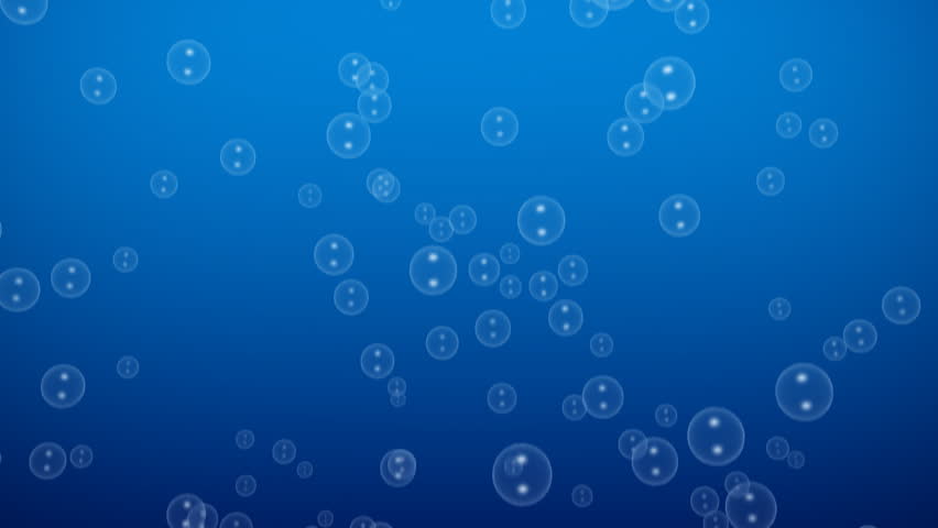 HD clip of a background with bubbles in a liquid. Clip loops seamlessly 