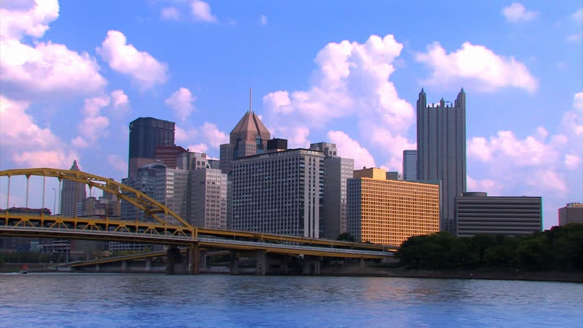 The Pittsburgh skyline.