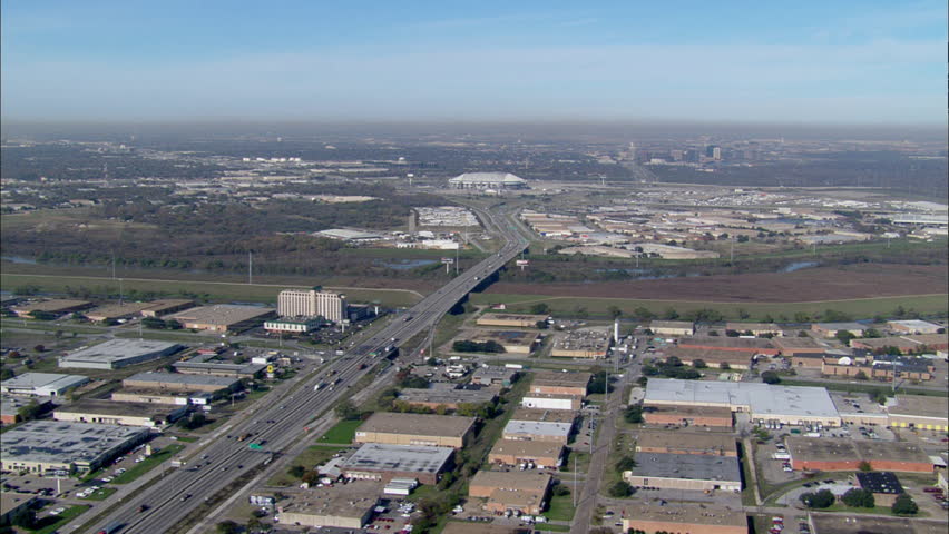 Dallas Streets Buildings. Wide shots of buildings and streets.