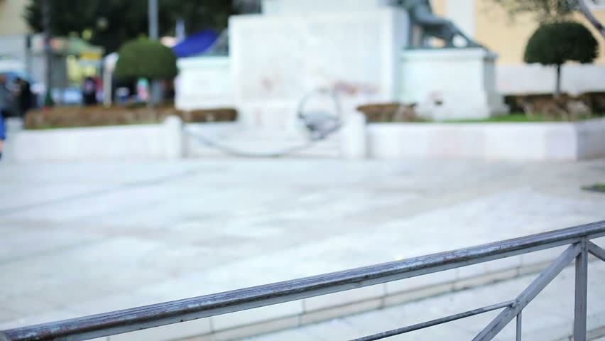 sad hipster girl outdoors