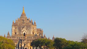 Video 1920x1080 - Htilominlo Temple. Bagan. Myanmar (Burma)