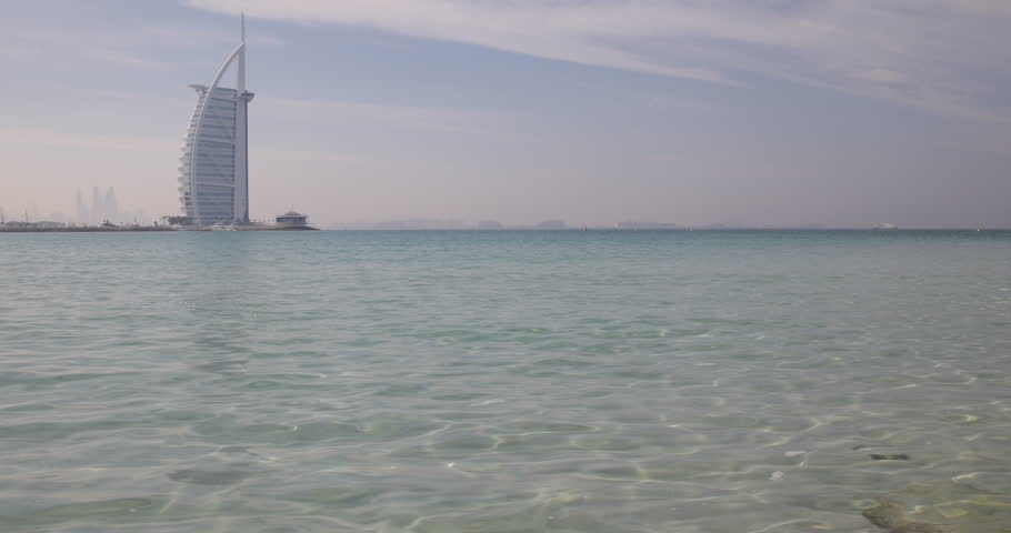 Burj Al Arab Exotic Destination Asian Turquoise Water Beautiful Dubai Landmark ( Ultra High Definition, Ultra HD, UHD, 4K, 2160P, 4096x2160 )