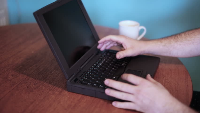 Laptop coffee accident
