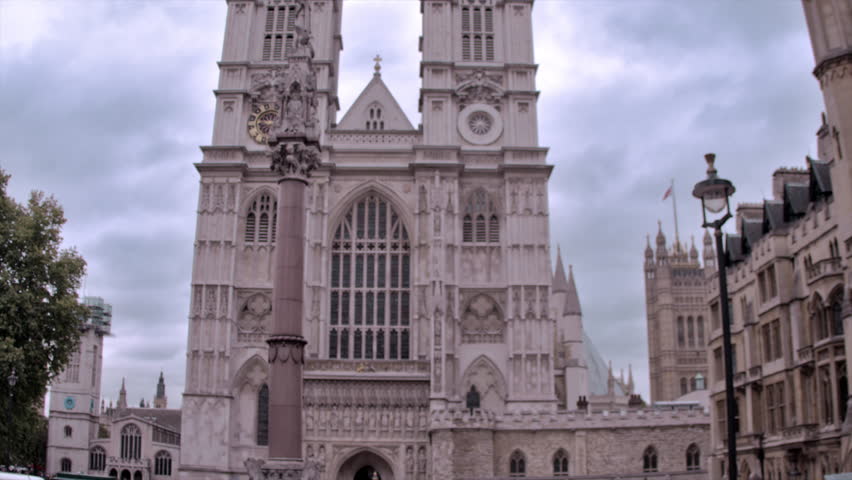 Westminster Abbey church in London, England