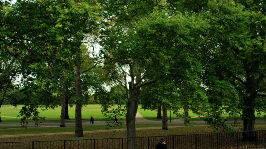 Hyde Park in London, England