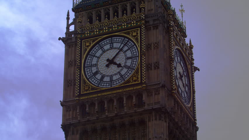 Close-up of Big Ben dial