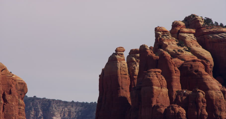 Heat rising at Red Rock State Park - Static shot