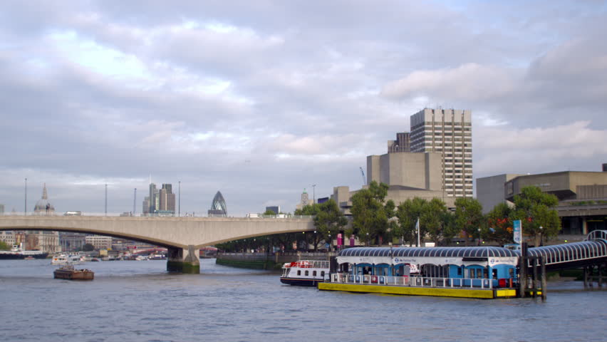 LONDON, UK - OCTOBER 11, 2011: Waterloo Bridge in London, England.