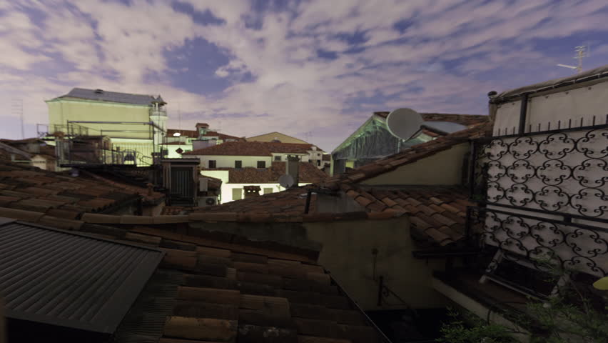 Venetian rooftop time-lapse