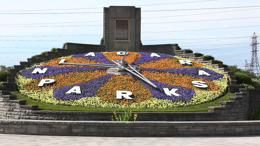 The floral clock, Niagara Falls, Ontario, Canada