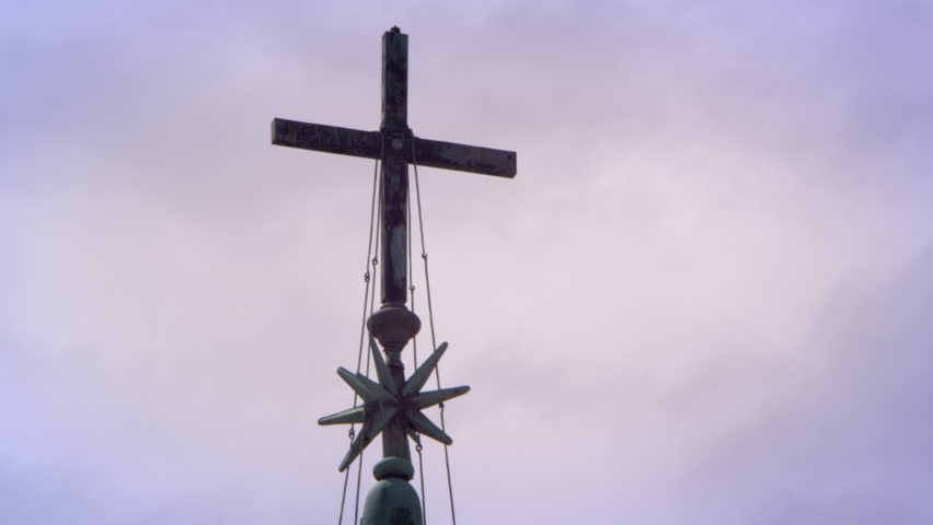 Cross near St Peters basilicia