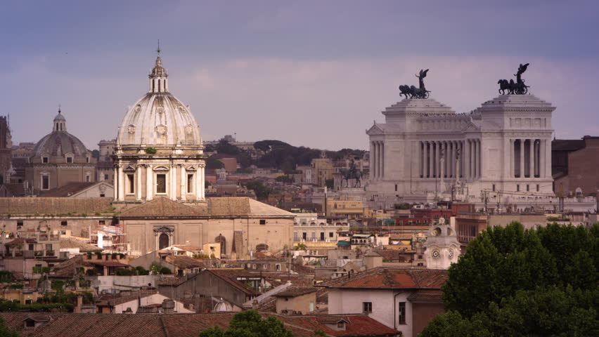 Roman skyline festering St Peters basilica