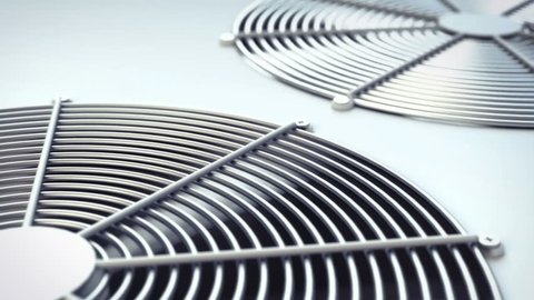 air conditioning fan ventilation animation.