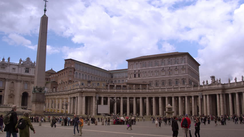 ROME, ITALY - MAY 8, 2012: St. Peters Basilica in Rome, Italy