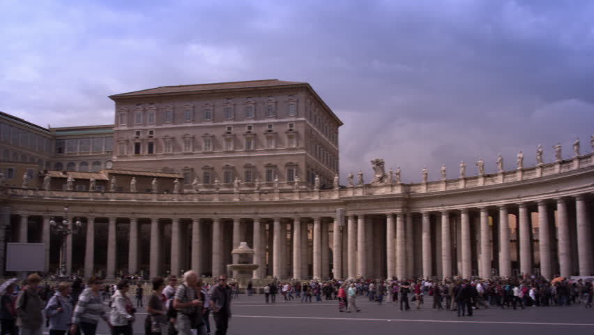 ROME, ITALY - MAY 8, 2012: Historic Roman basilica