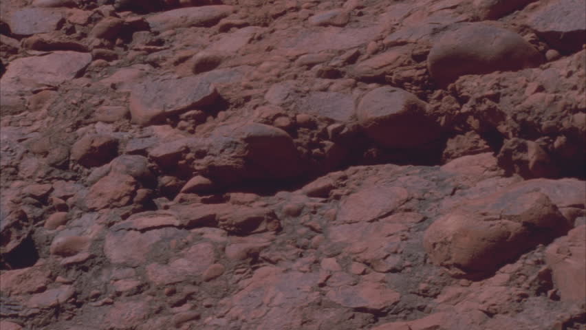rock conglomerate of Kata Juta weathered by sun and time iron oxide