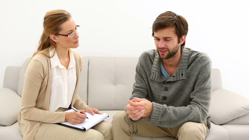 young man talking his therapist therapy Stock Footage Video (100%  Royalty-free) 5898113 | Shutterstock
