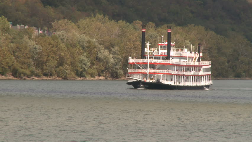 This is a Mississippi Riverboat near Cincinnati, OH