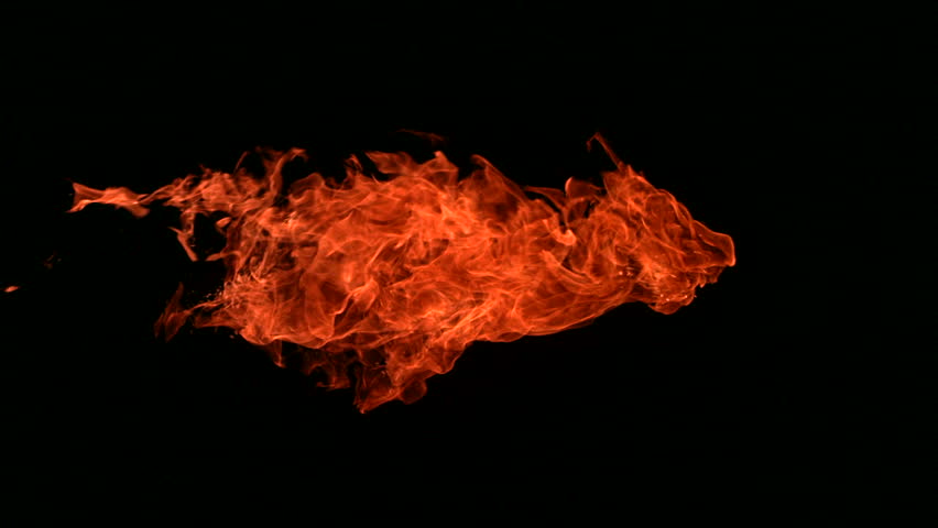 Slow Motion Fire Explosion Texture Stock Footage Video ...