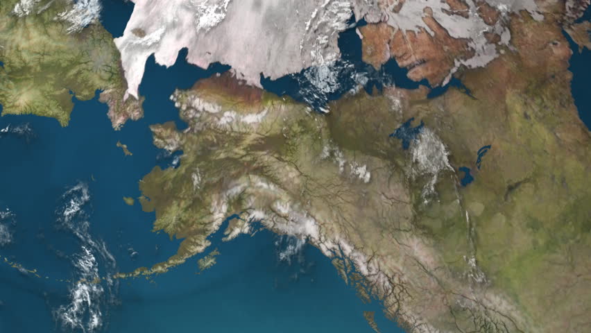 Zooming to Alaska.