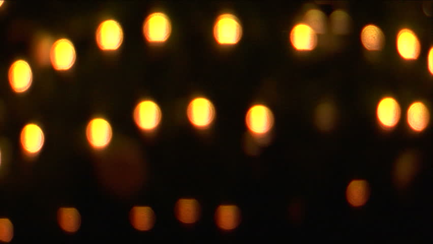 Blurred glowing Christmas light 