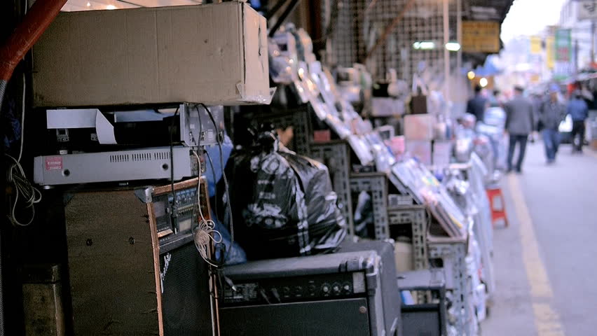 Second hand market in Korea