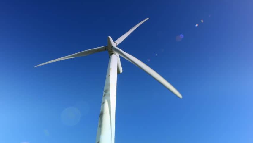 Wind Turbine Worker Royalty-Free Stock Footage #5997839