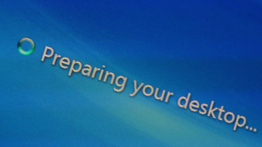 preparing your desktop windows 7