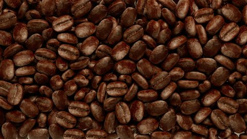falling coffee beans, 1920x1080 HD