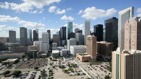 DALLAS - CIRCA NOVEMBER 2013: Dallas, Texas, USA, city skyline, elevated view