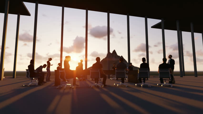 people meeting in the office