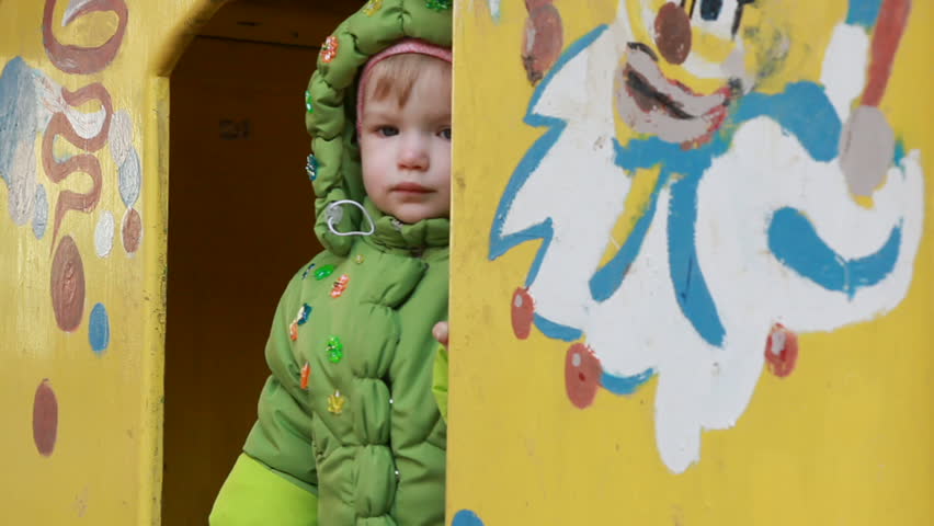 Child playing on the playground-2