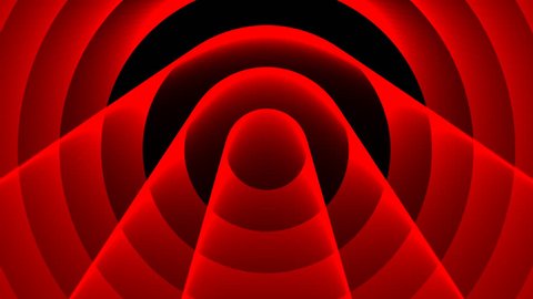Deco Deep Red Looping Abstract Background 05 lossless png