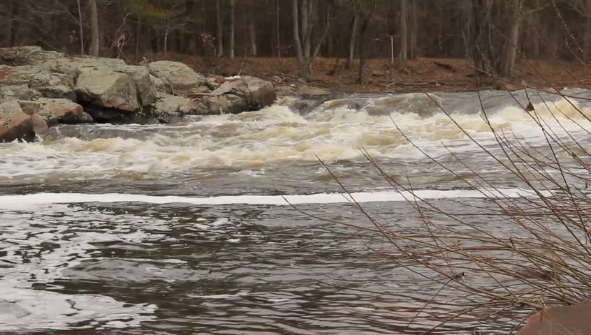 running freshwater river flowing through the state of Wisconsin