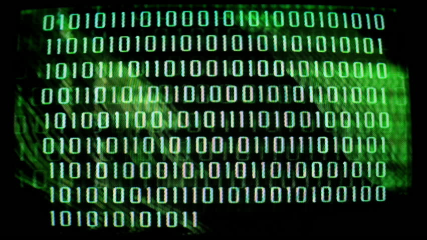 sequence changing data computer programming information Stock Footage ...
