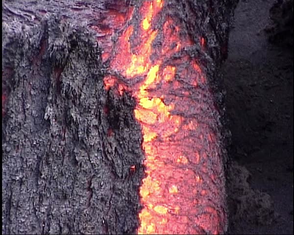 Volcano Etna, Lava flow