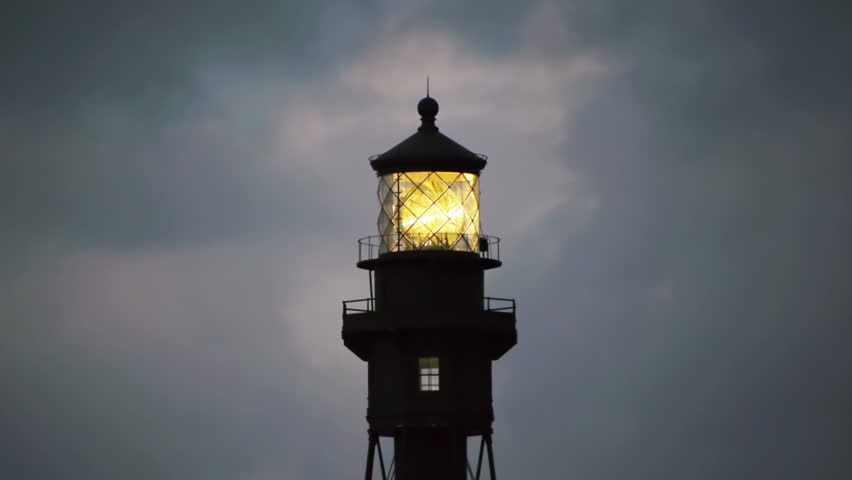Hillsboro Lighthouse Pompano Beach Florida Close Up View