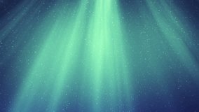 flying particles in light beams background. Seamless loop - Powered by Shutterstock - Get 15% off with code: PIKWIZARD15