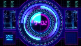 Futuristic technological interface, seamless loop able. - Powered by Shutterstock - Get 15% off with code: PIKWIZARD15