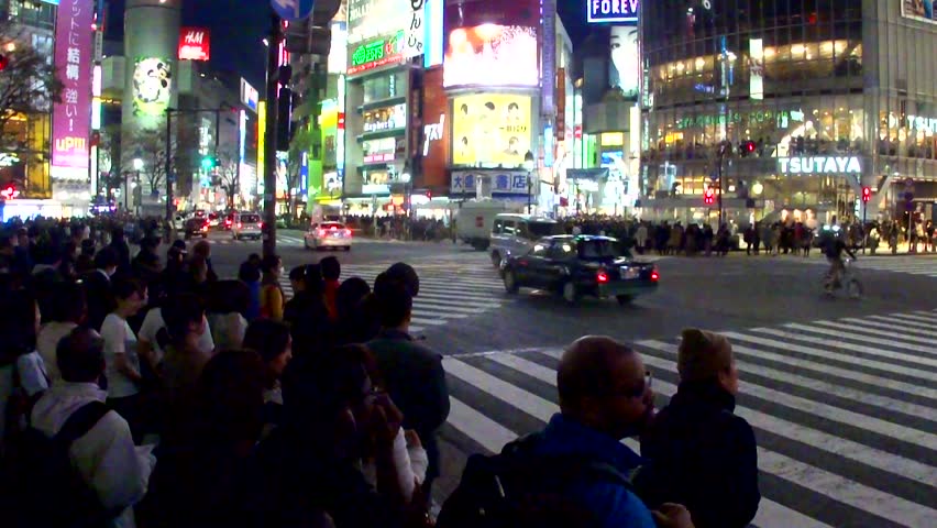 Tokyo, Japan - March 24, Stock Footage Video (100% Royalty-free