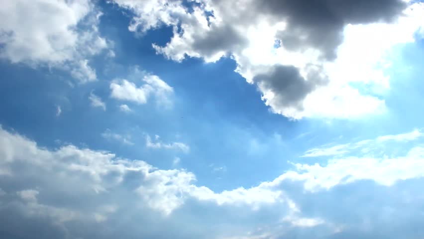 Blue Sky Background With White Stock Footage Video 100 Royalty Free Shutterstock