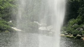 Misol ha waterfall near Palenque, Mexico
