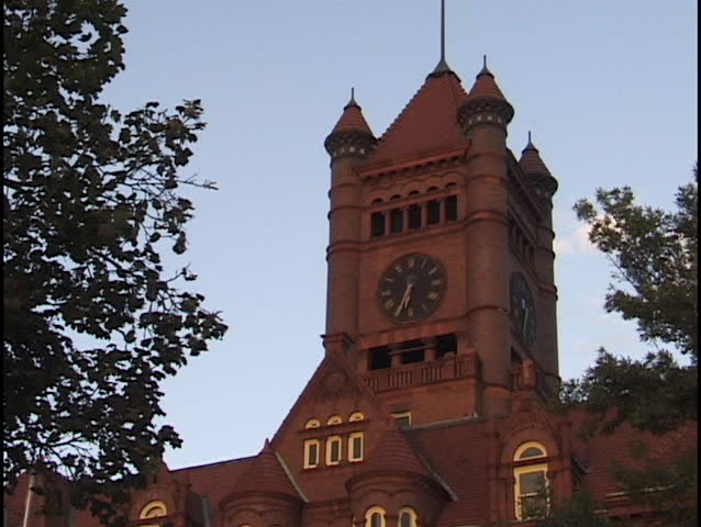 Clock Tower at Dusk